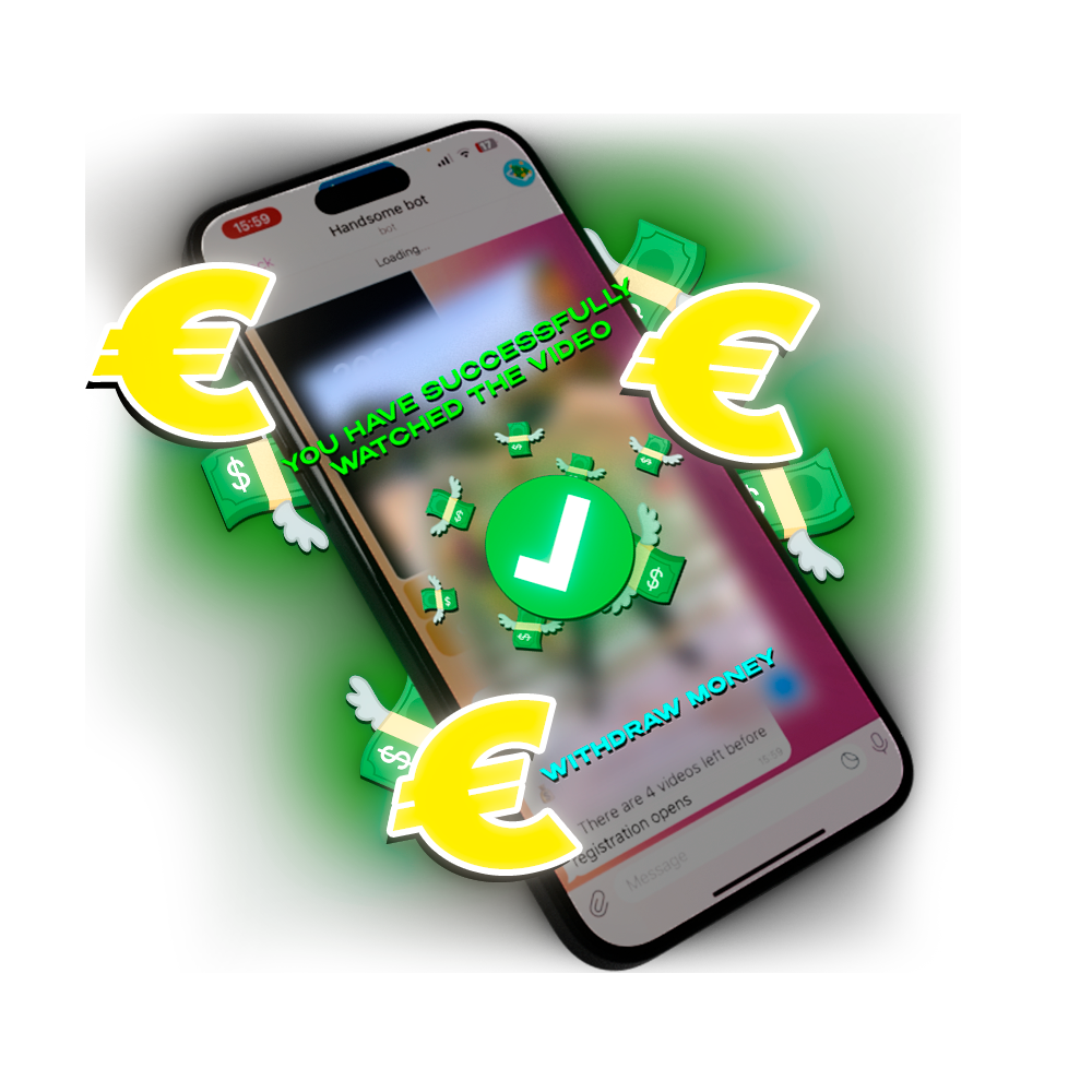 Téléphone mobile avec écran de solde du jeu Bingo Cash